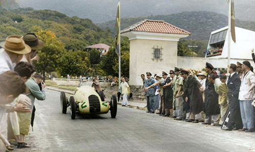 Chico Landi, Gavea 1947