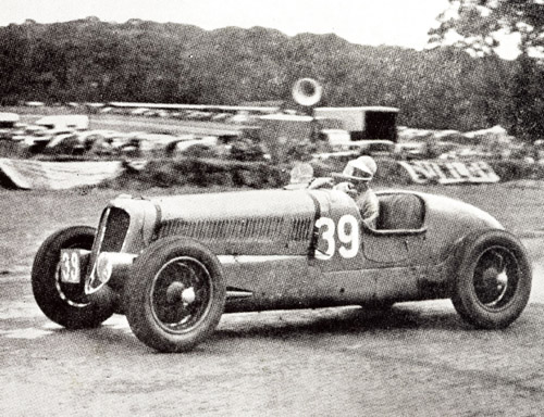 Bira, Delahaye, 1937 Donington GP