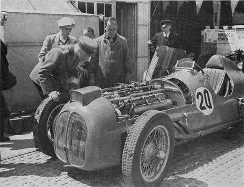 Delahaye 155, 1938 German GP