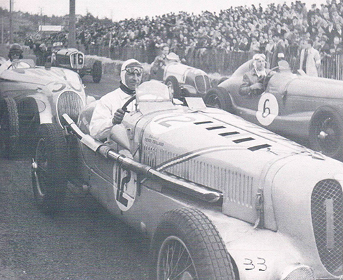 Marcel Trillaud, Delahaye 135S, 1946 Forez GP