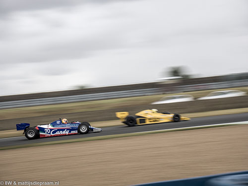 Loc Deman, Tyrrell 010, Christian Perrier, ATS HS1, 2017 Grand Prix de France Historique