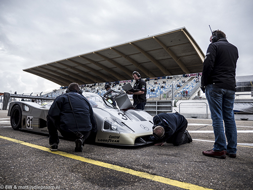 Bob Berridge, Mercedes C11, 2014 Zandvoort Historic GP