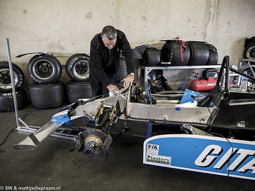 Rob Hall, Ligier-Matra JS17, 2015 Zandvoort Historic GP