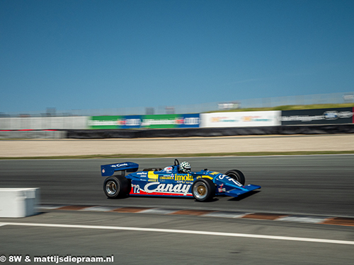 Matt Wrigley, Tyrrell 011, 2026 Zandvoort Historic GP