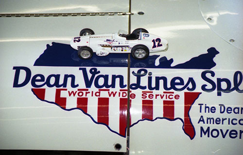 Eddie Sachs, Dean Van Lines Special, Indianapolis 1961, as seen in 2003