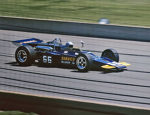 Mark Donohue, McLaren M16, 1971 Indianapolis 500