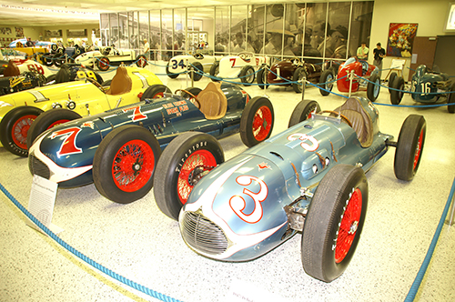 Moore's Indy winners, IMS Museum, May 2011