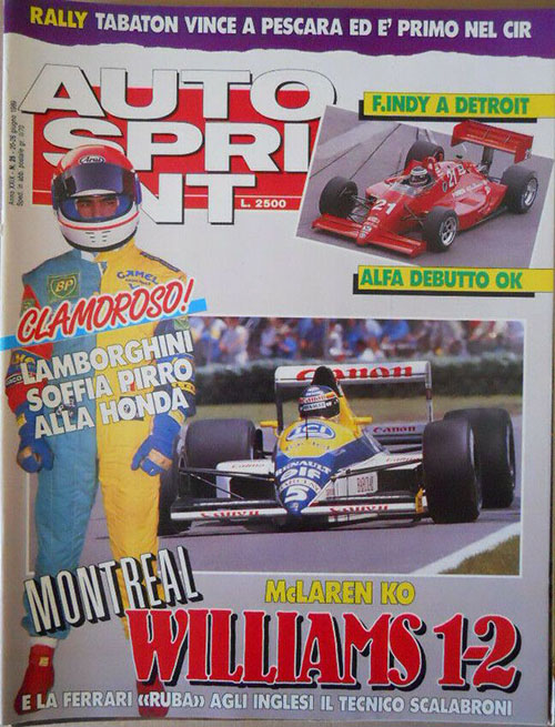 Autosprint cover, issue 1989-25