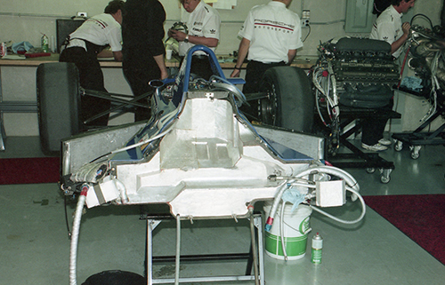 Teo Fabi, March-Porsche 90P, 1990 Indianapolis 500