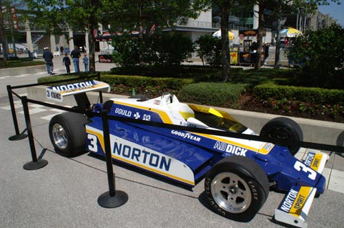 Bobby Unser's winning Penske PC9, Indianapolis 1981