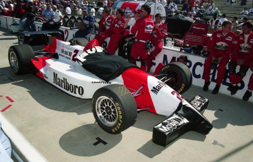 Fittipaldi, 1994 Indy 500, race day morning