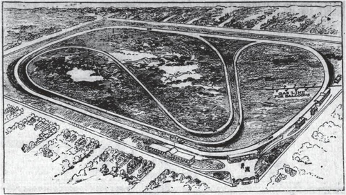 Indianapolis 1909, proposed layout
