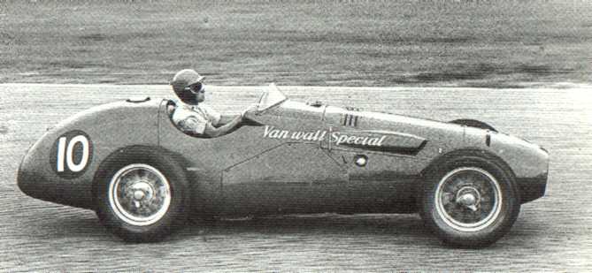 Peter Collins, Vanwall Special, 1954 Italian GP